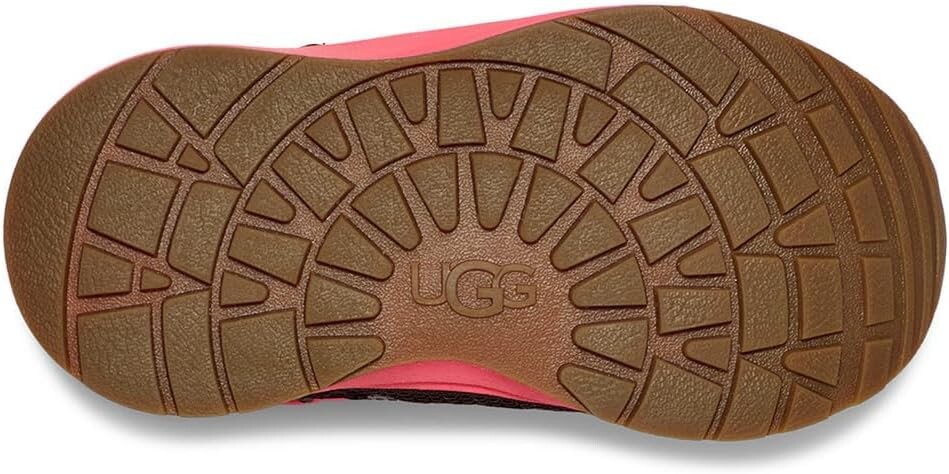Детские зимние ботинки унисекс UGG T Taney Weather, коралловый — фото 4