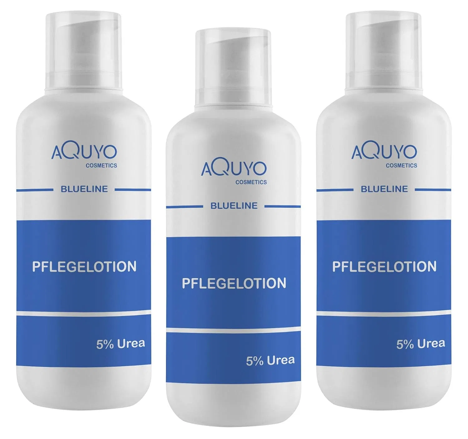 Лосьон-крем с 5% мочевины AQUYO Cosmetics, 3 x 500 мл