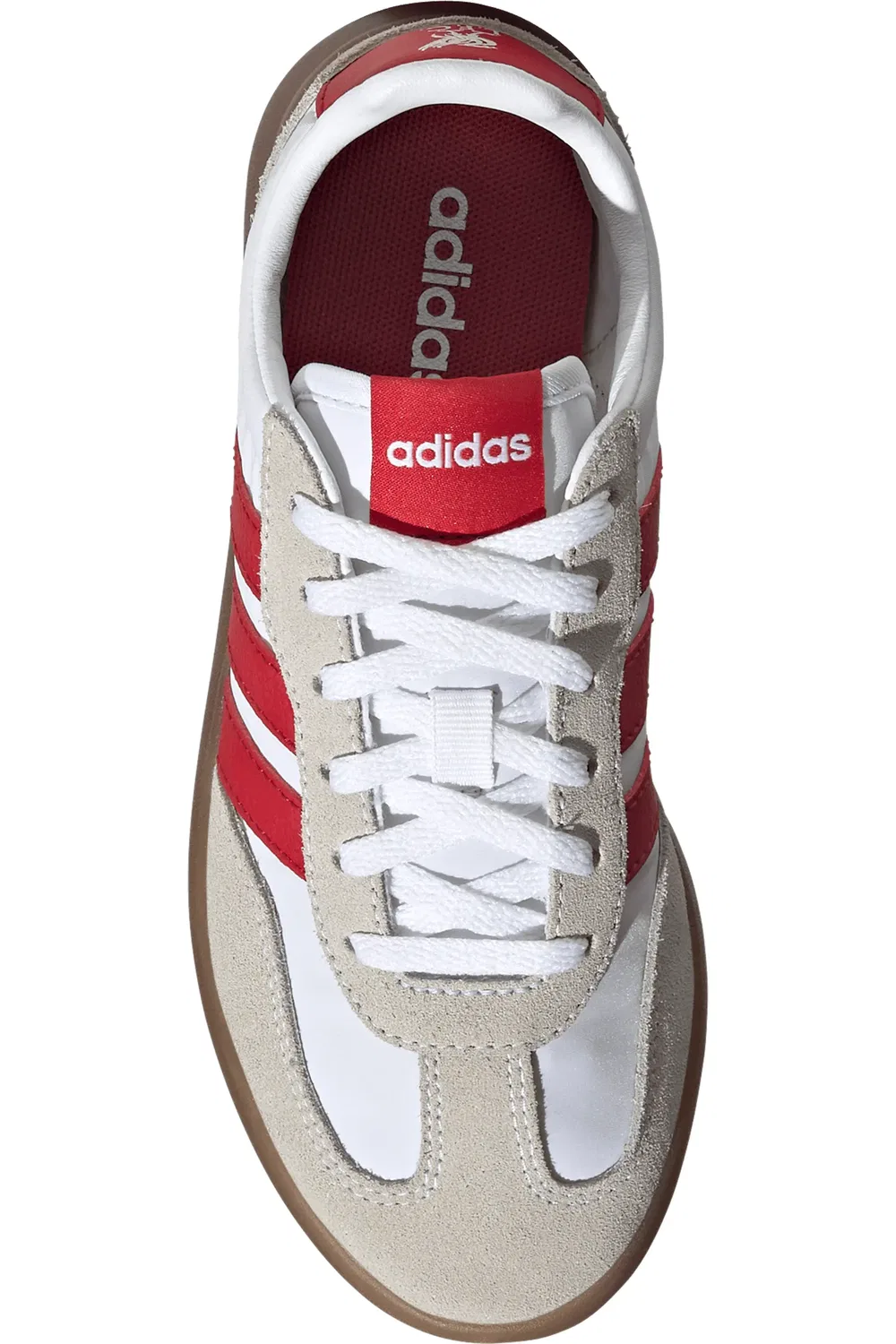 Кроссовки детские с мыском T-toe Barreda Decode adidas, White/Gum — фото 4
