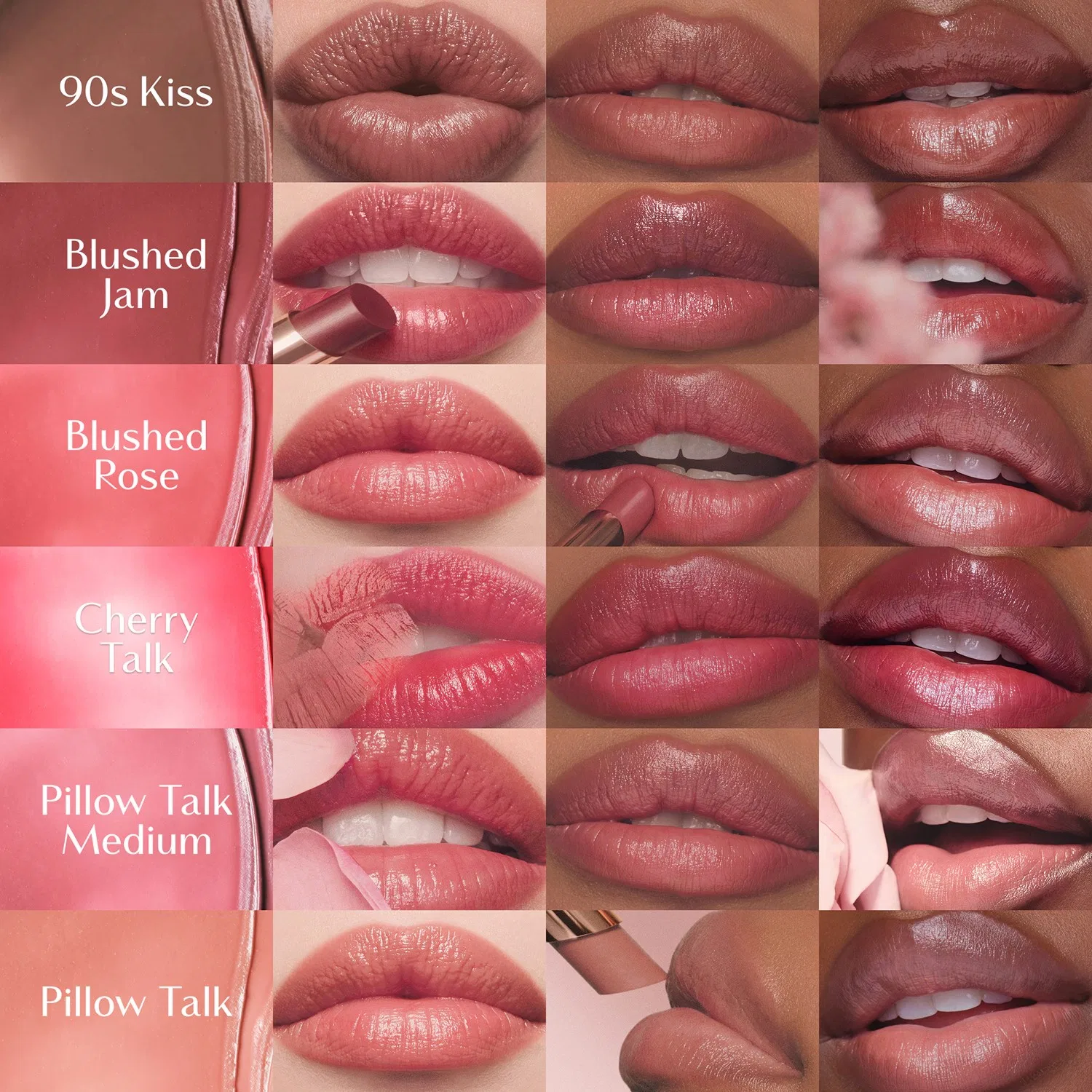 Бальзам-тинт для губ Charlotte Tilbury Blush Balm Lip Tint Pillow Talk Medium, 2 г — фото 4