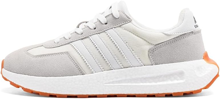 

Мужские модные кроссовки с утепленной флисовой подкладкой, с широким носком и широкой колодкой, для бега и повседневной городской носки Meixi Mobile, белый