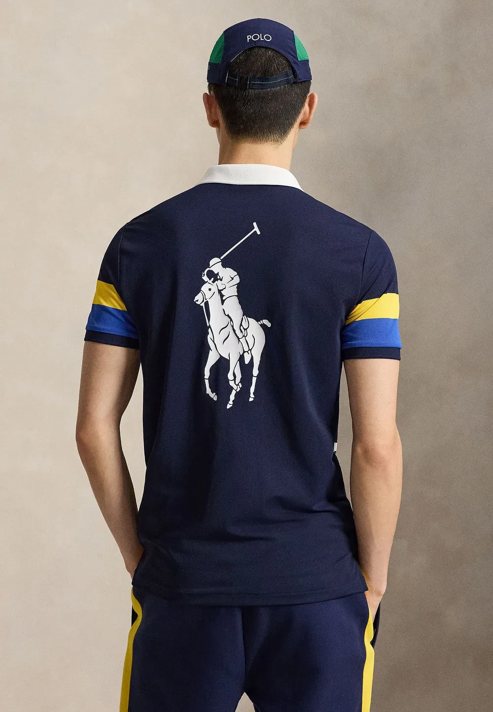 Футболка-Поло Us Open Ball Crew Performance - футболка-поло Polo Ralph Lauren, Refined Navy Multi