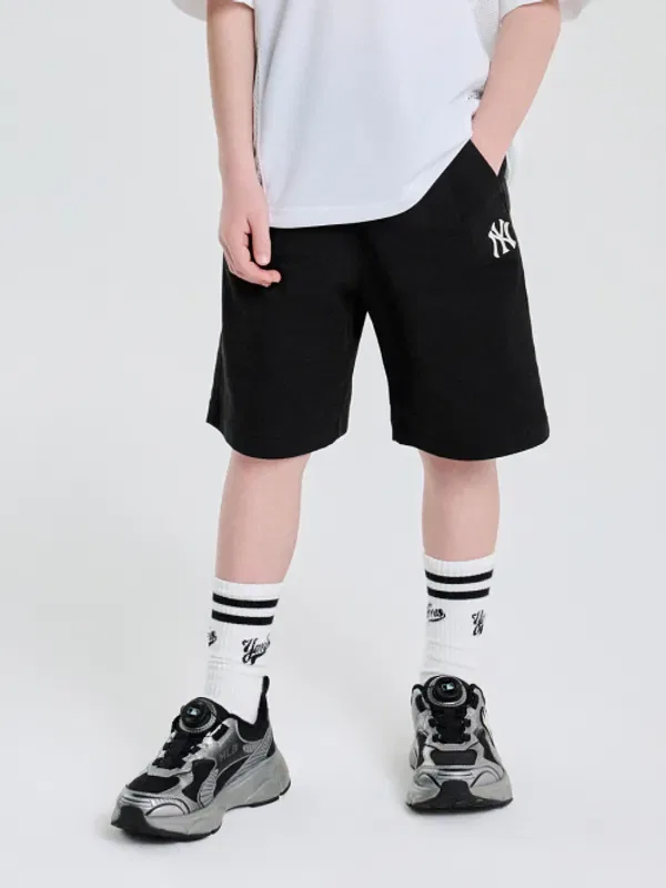 Укороченные шорты Basic 5 Mlb Kids, черный — фото 3