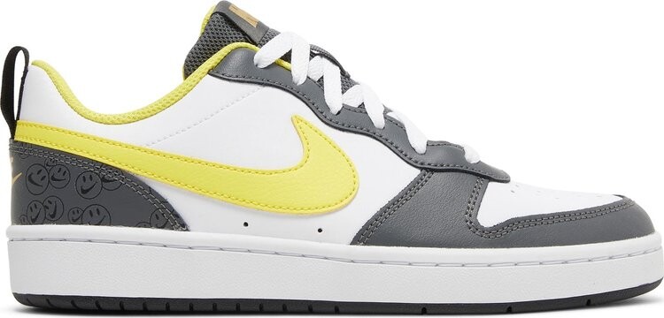 

Кроссовки Nike Court Borough Low 2 SE GS 'White Yellow Strike', белый