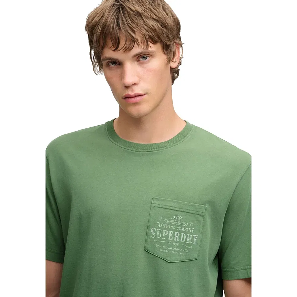 Мужская футболка свободного кроя Trade Superdry, Green — фото 4