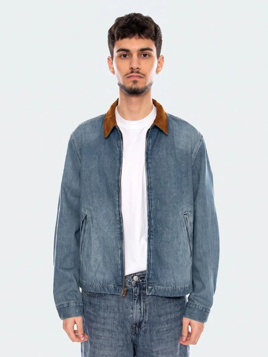 Куртка LEVI'S Between-Season 'Castro Full Zip' синего цвета — фото 2