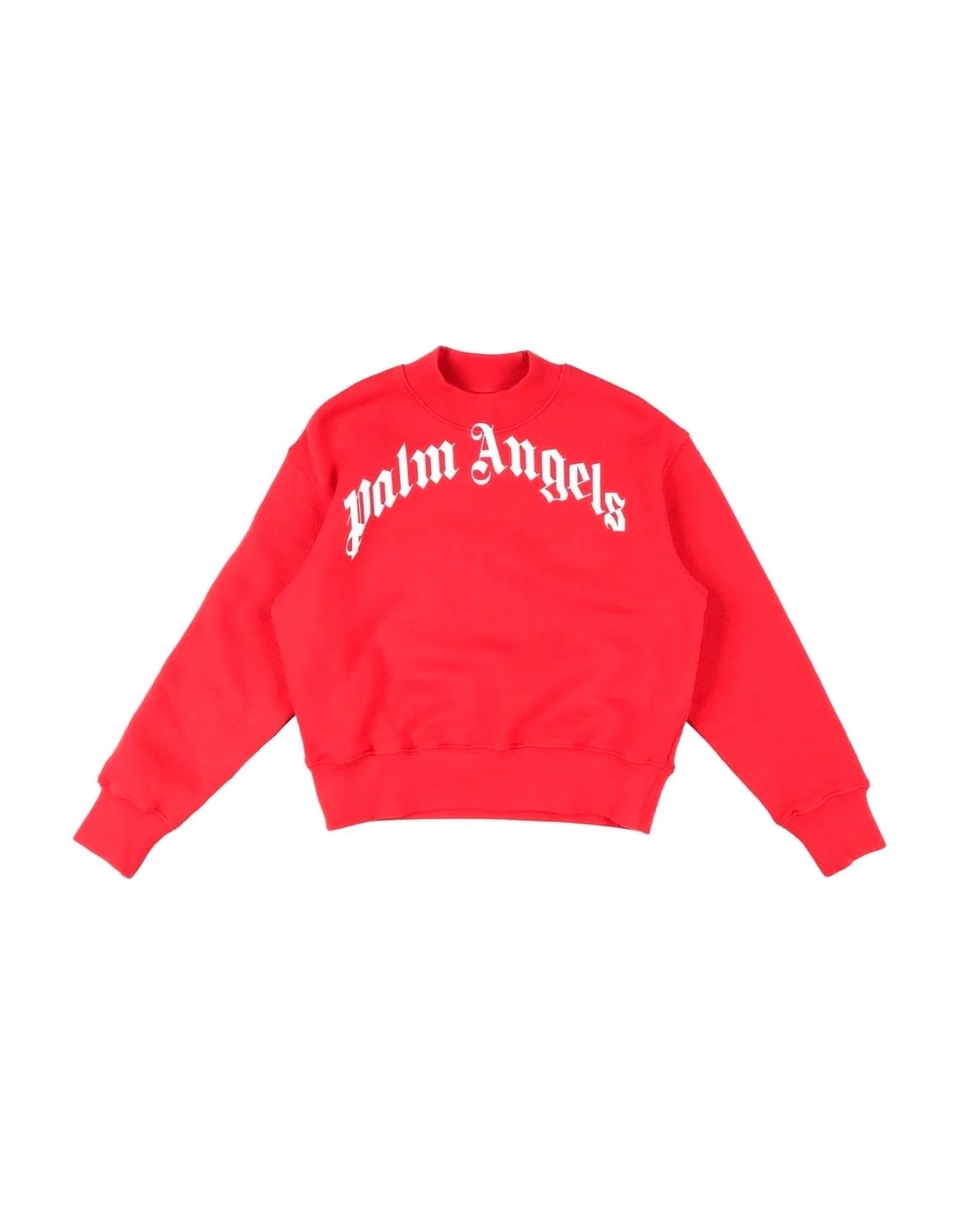 Детский свитшот для мальчиков с принтом Palm Angels, красный