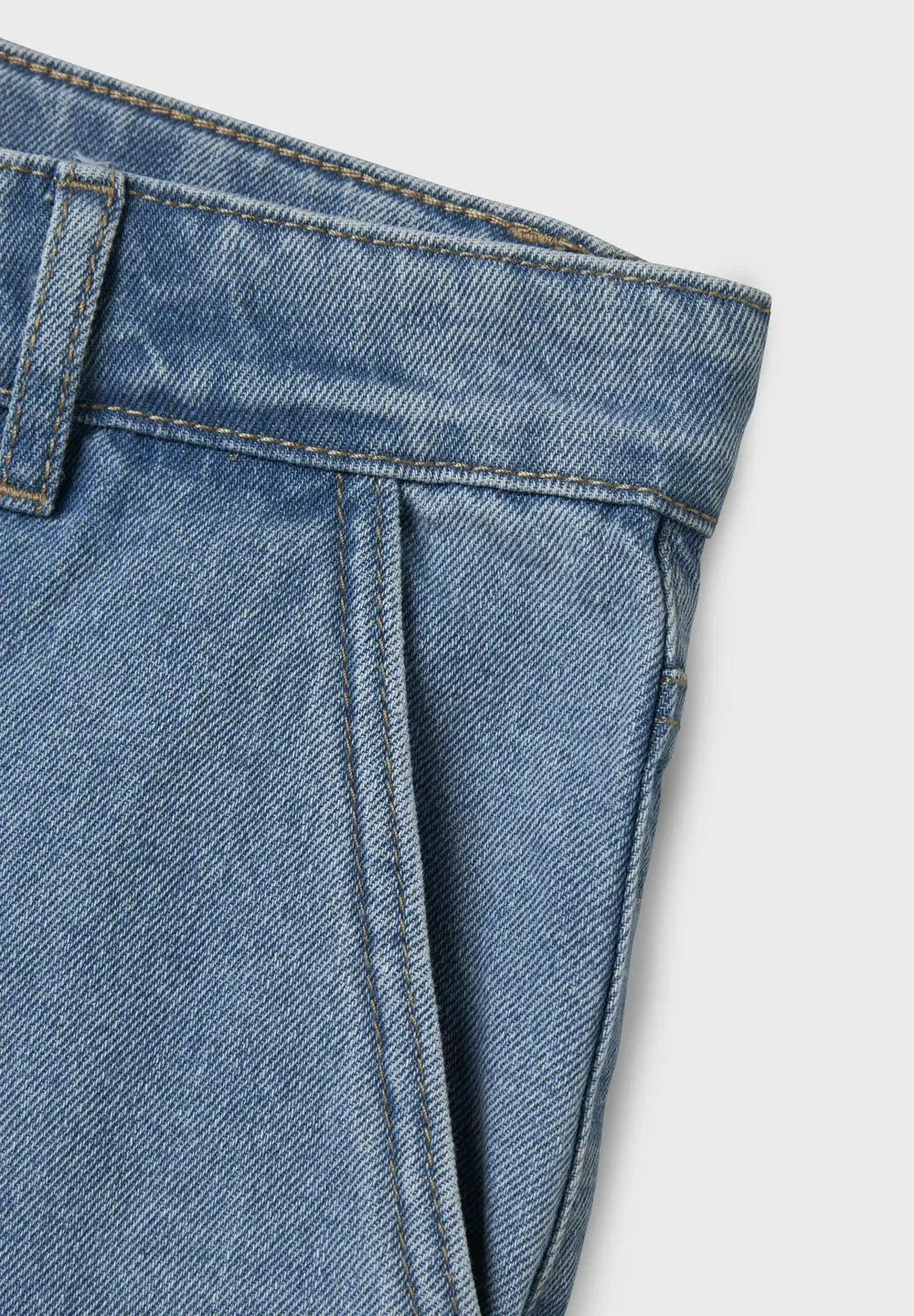 Свободный крой - джинсы расслабленного кроя Lmtd, Light Blue Denim — фото 4