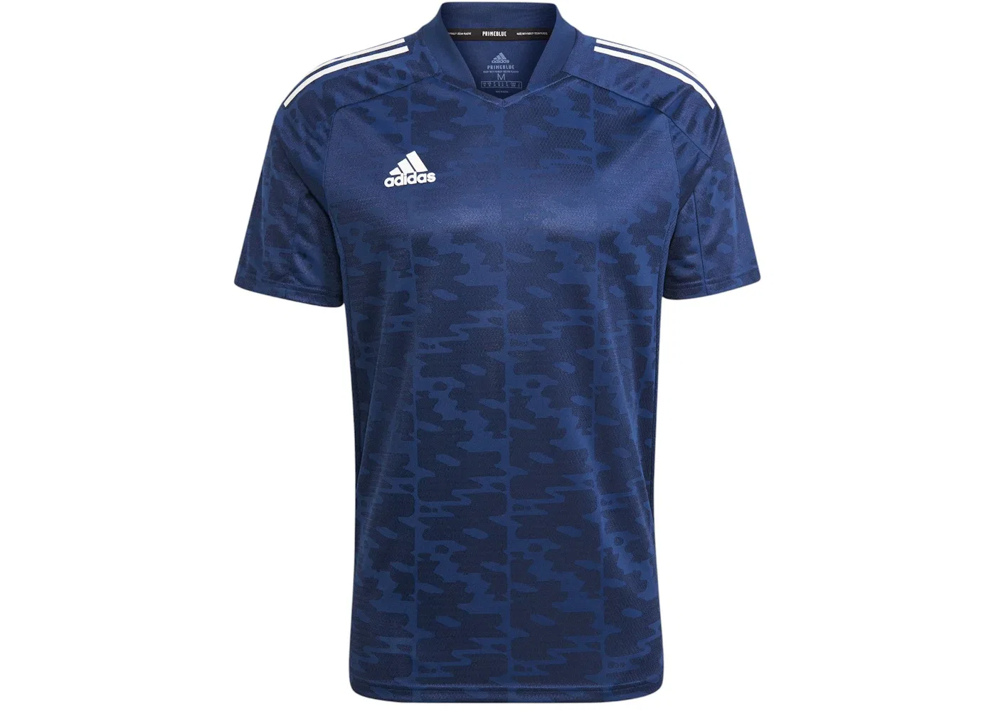 Мужская футбольная футболка с длинным рукавом Jersey Adidas, Team Navy White