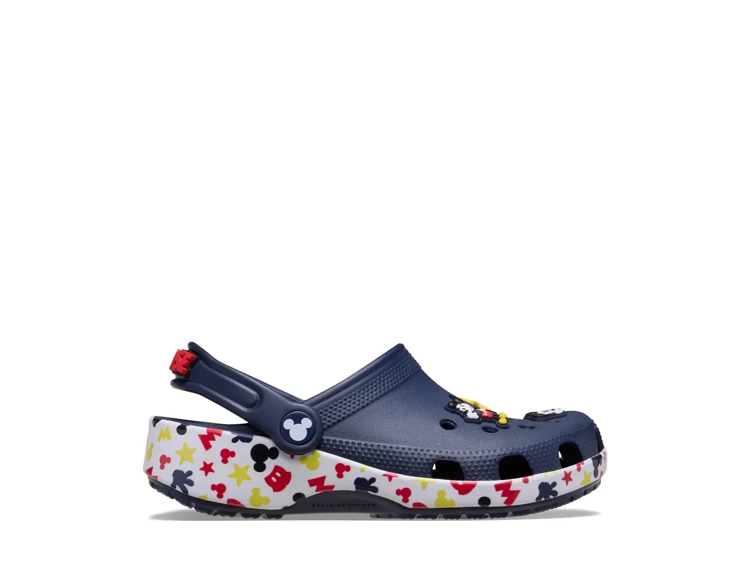 Клоги Mickey Friends Classic Clog, Crocs, разноцветные — фото 4