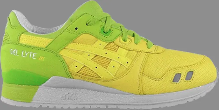 

Кроссовки slam jam x gel lyte 3 'yellow lime' Asics, желтый