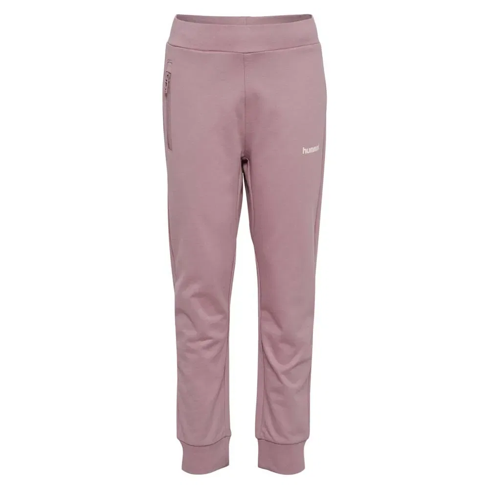 Детские спортивные штаны с регулируемой талией HMLJR Regular Adjust Waist Hummel, Pink