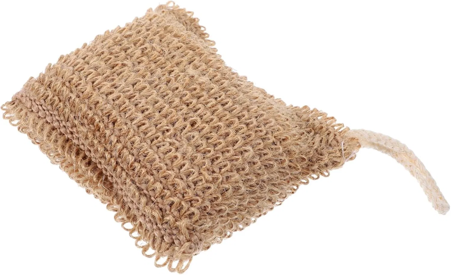 Мочалка для душа LIFKOME, Натуральная люфа, 11x9x3.5 см, Светло-коричневый