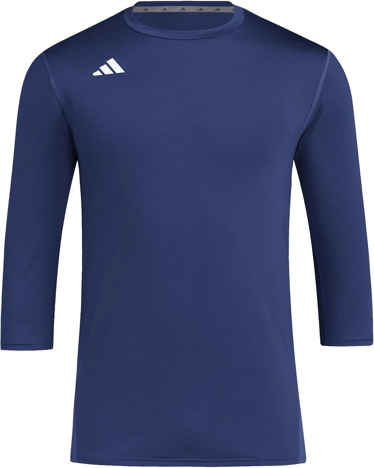 Мужская базовый слой футболка с 3/4 рукавом Adizero Nwv adidas, Team Navy Blue