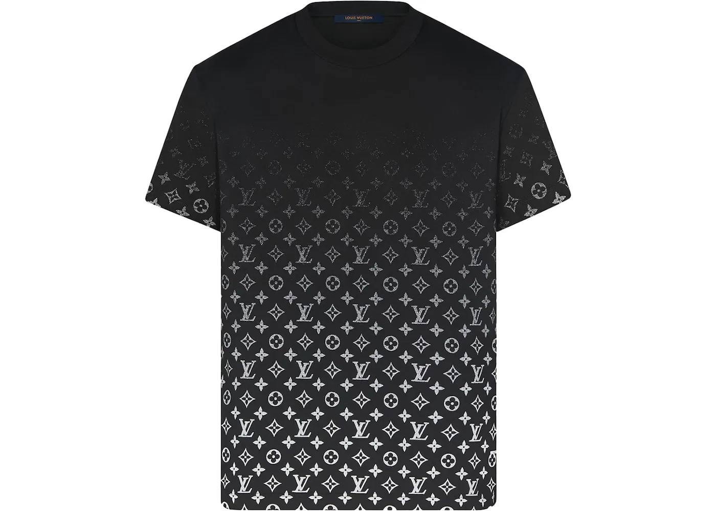 Мужская футболка с градиентом Louis Vuitton, Black/White