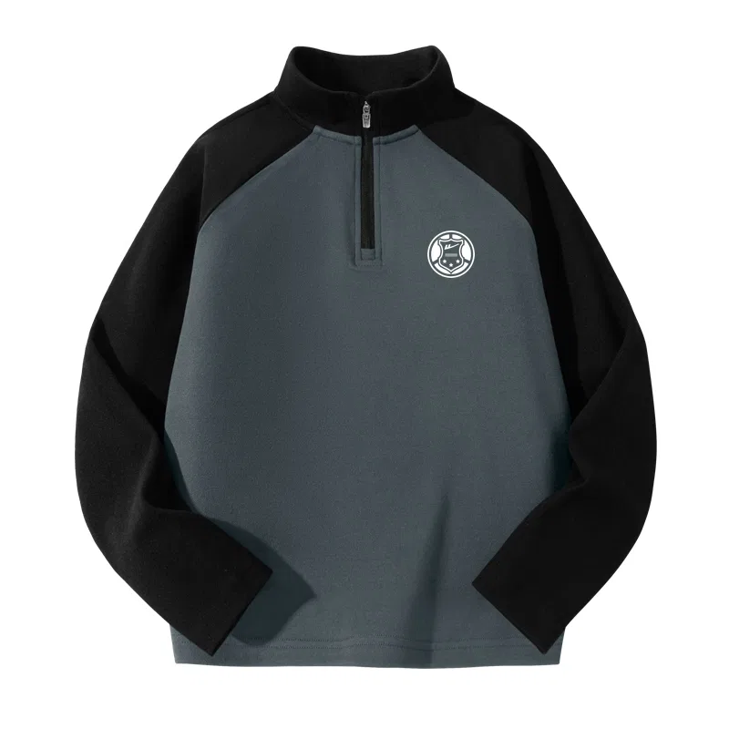Детская футболка с воротником-стойкой, Stand Collar Moderate, WARRIOR