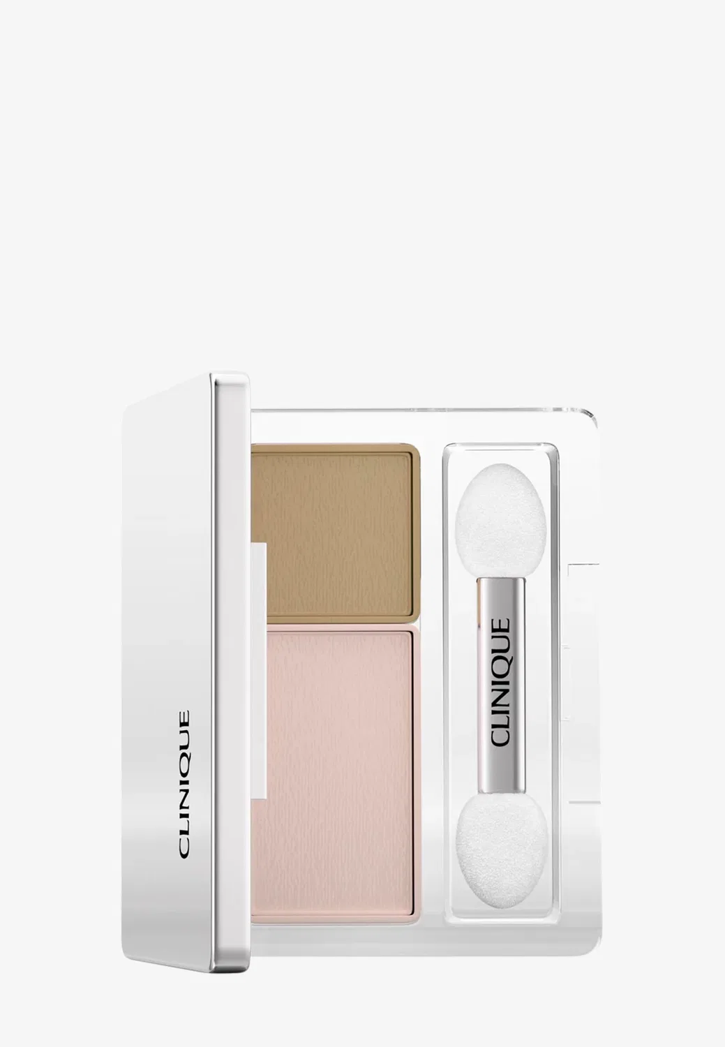 Все о двойных тенях для век Clinique, Seashell Pink/Fawn Satin, 1.7 гр