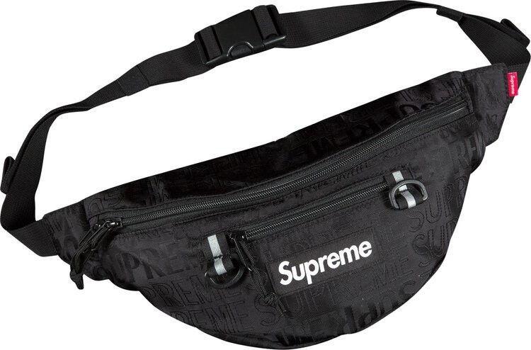 

Сумка Supreme Waist Bag Black, черный