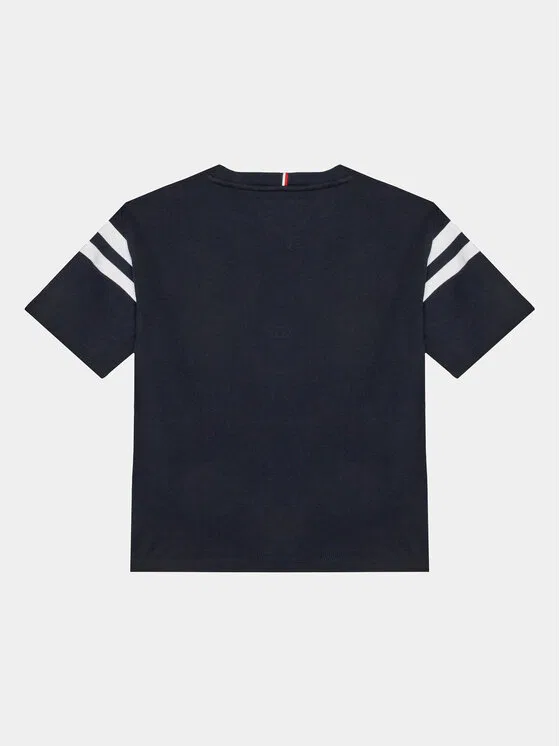 Футболка regular fit Varsity Tommy Hilfiger, темно-синий — фото 2