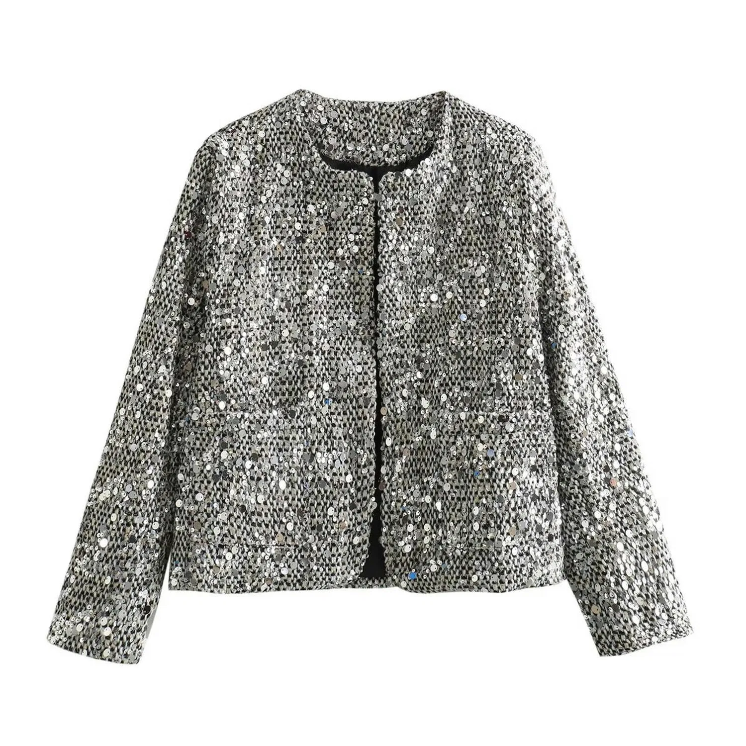 Женская куртка с пайетками Spring Jacket, Color Photo