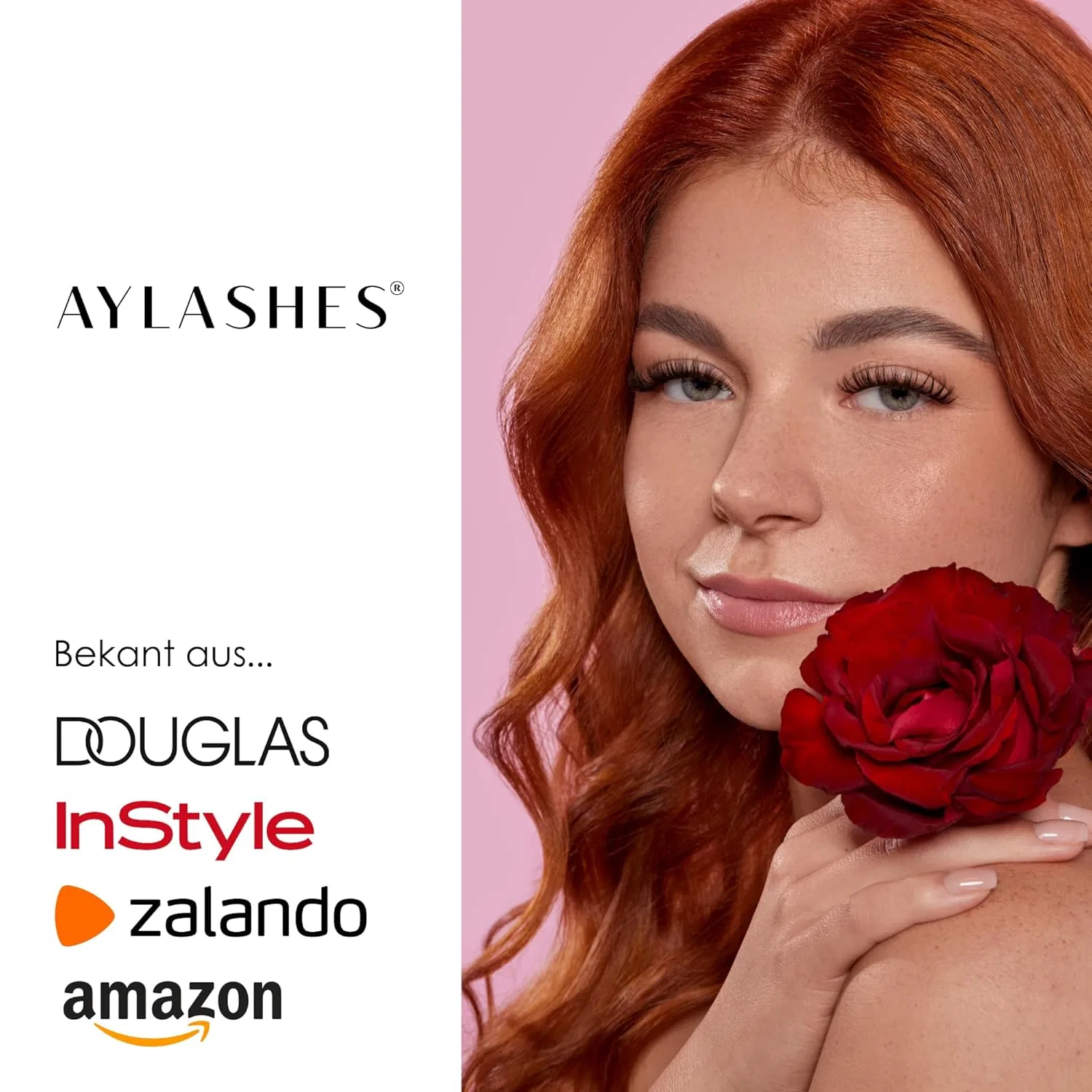 Профессиональный набор для наращивания ресниц Aylashes, 5 предметов, прозрачный — фото 3