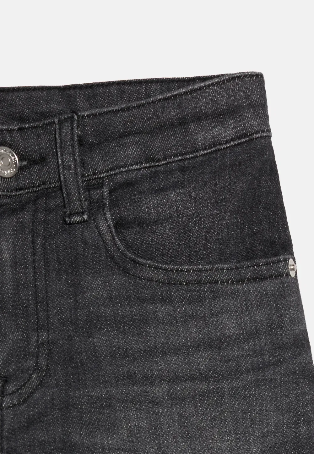 Стройный Эндрю - джинсы зауженного кроя Calvin Klein Jeans, Denim Black — фото 4
