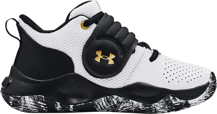 

Кроссовки Under Armour Zone BB PS White Black, белый, Белый;серый, Кроссовки Under Armour Zone BB PS White Black, белый