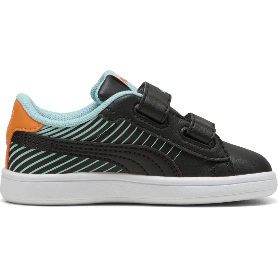 Детские кроссовки Puma Smash 3.0 Poised 2 Ra, Черный