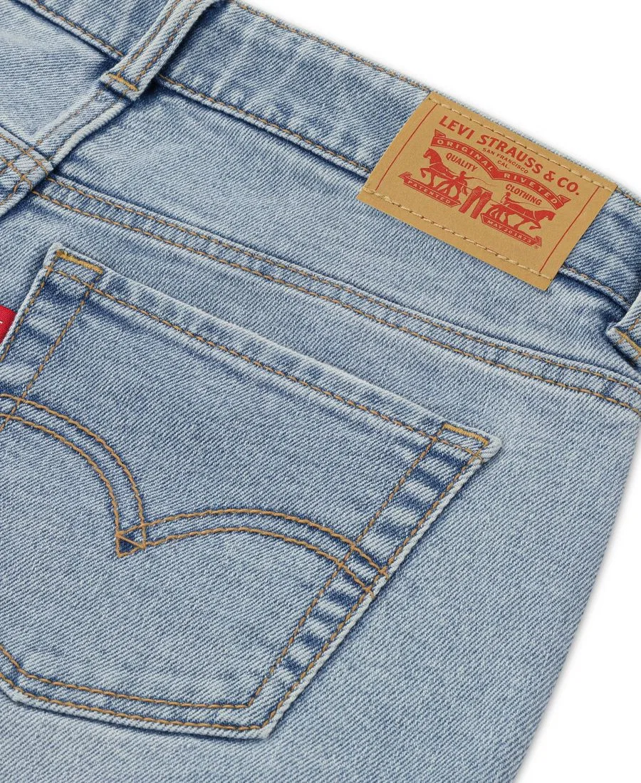Джинсы прямого кроя с регулируемой талией Levi's, This And That Without Destruction — фото 4