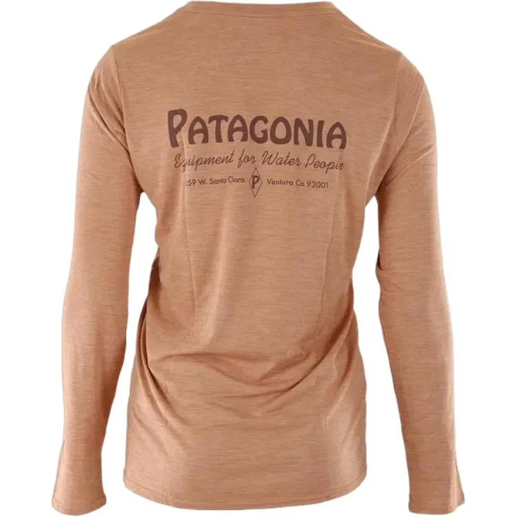 Женская быстросохнущая футболка с коротким рукавом Patagonia, Bare Pink/WPTX