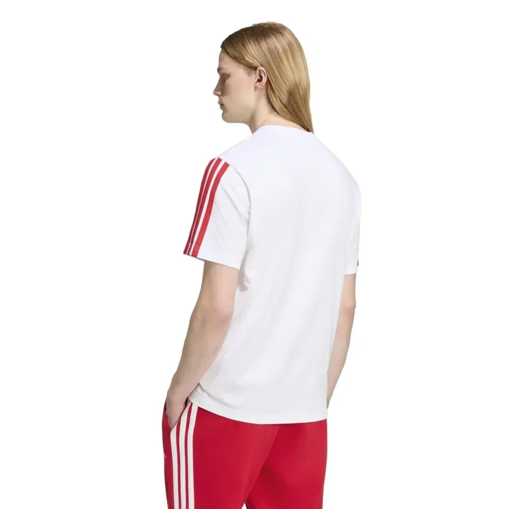 Мужская футболка с коротким рукавом FC Bayern Munich DNA Adidas, White — фото 2