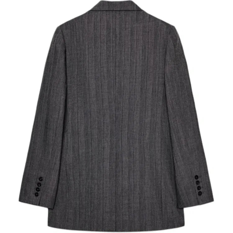 Женский деловой костюм с зебровым принтом ZARA, Zebra Print Gray — фото 3