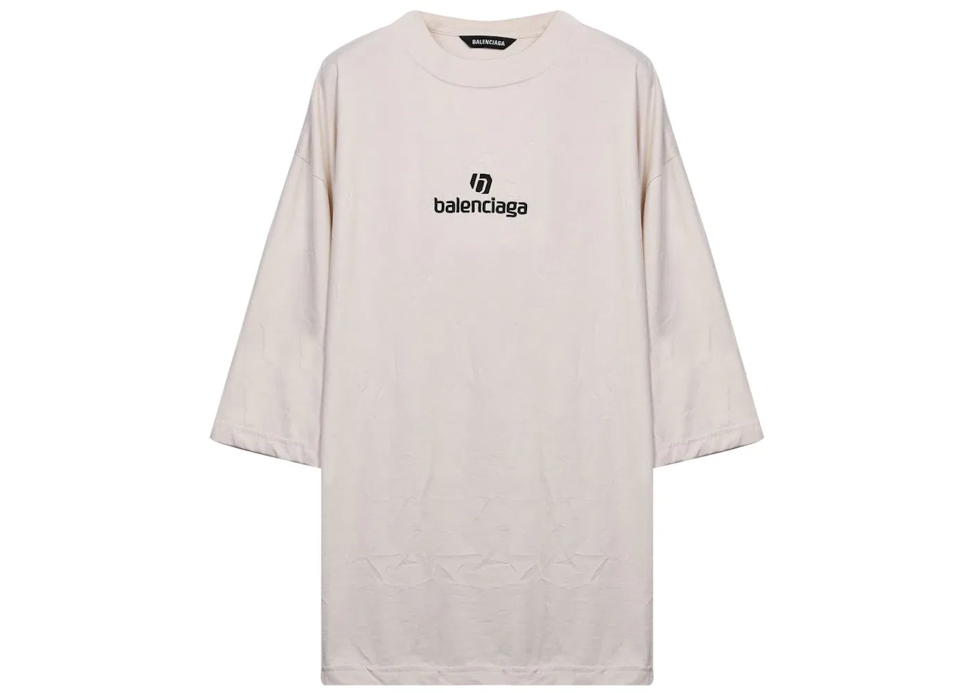 Мужская футболка с принтом Sponsor Balenciaga, Ivory