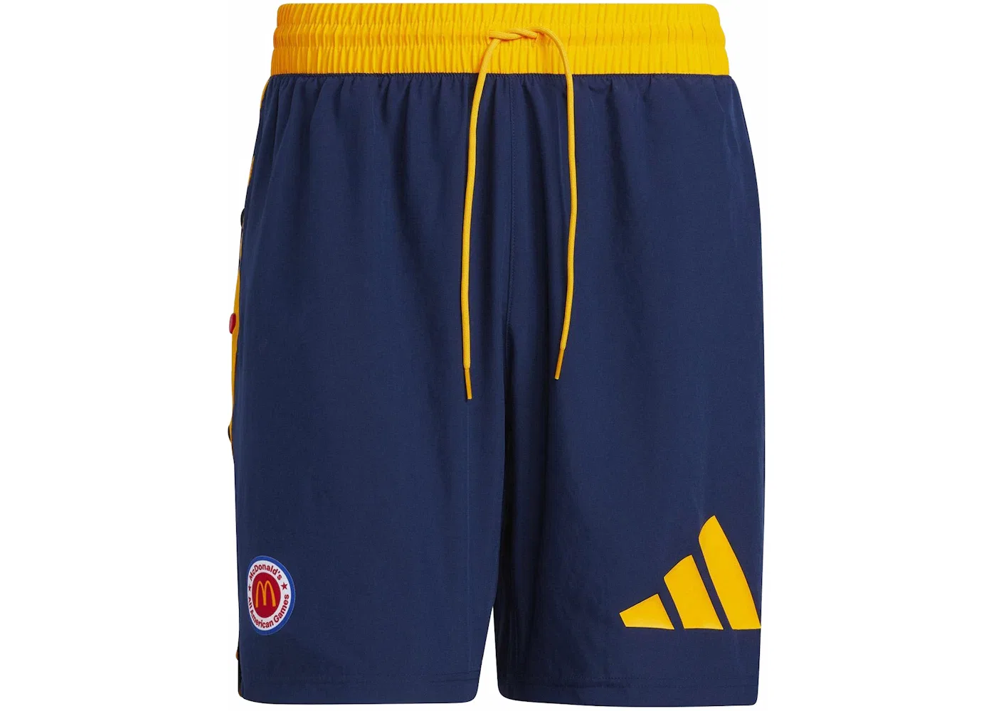Мужские шорты с принтом Adidas Eric Emanuel McDonald's All American Game, Navy/Team Navy Blue
