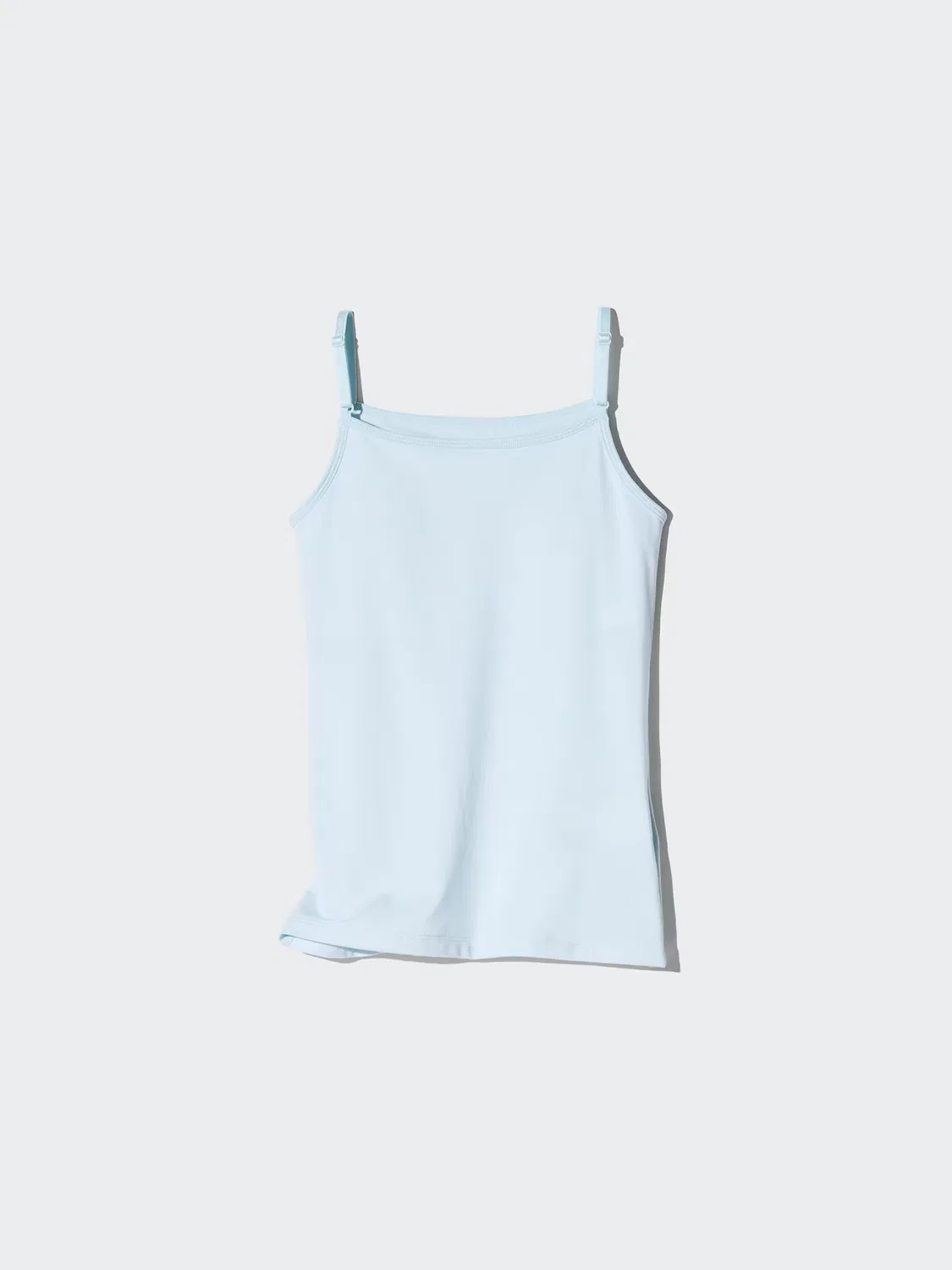 Бюстгальтер-майка Uniqlo Girls airism, светло-голубой