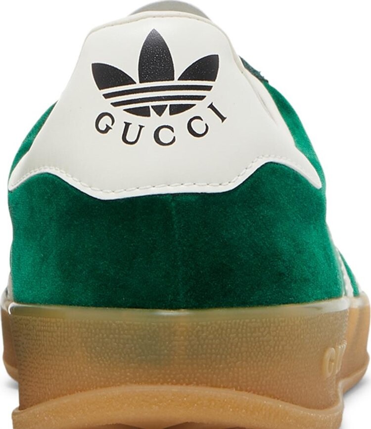 adidas gazelle silver green womens Adidas x Gucci Men's Gazelle GG Supreme Canvas Beige / Ebony Low Top  Sneakers main image 1
