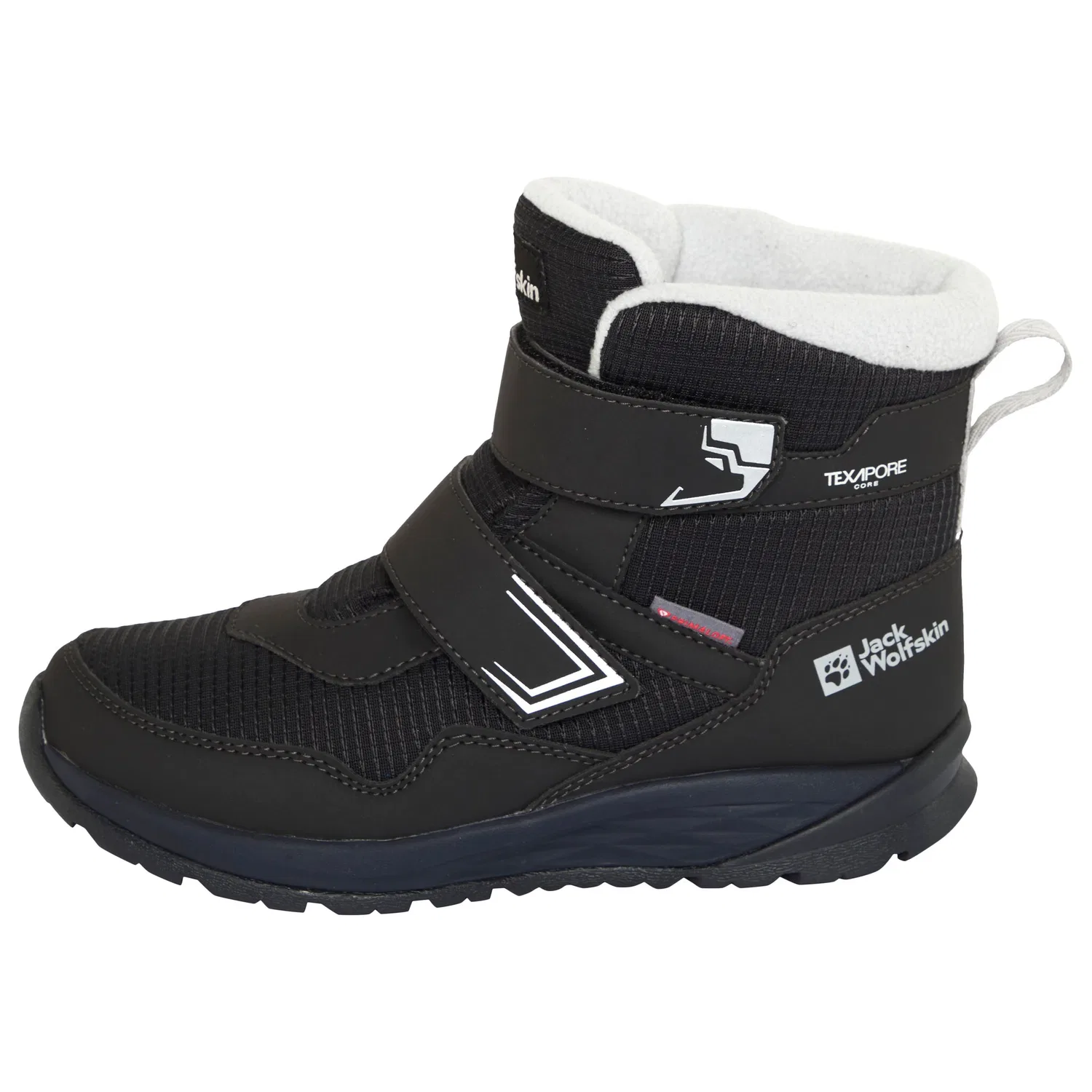 Детские зимние ботинки для ходьбы Polar Bear-B Texapore Mid Vc K Jack Wolfskin, Phantom — фото 2