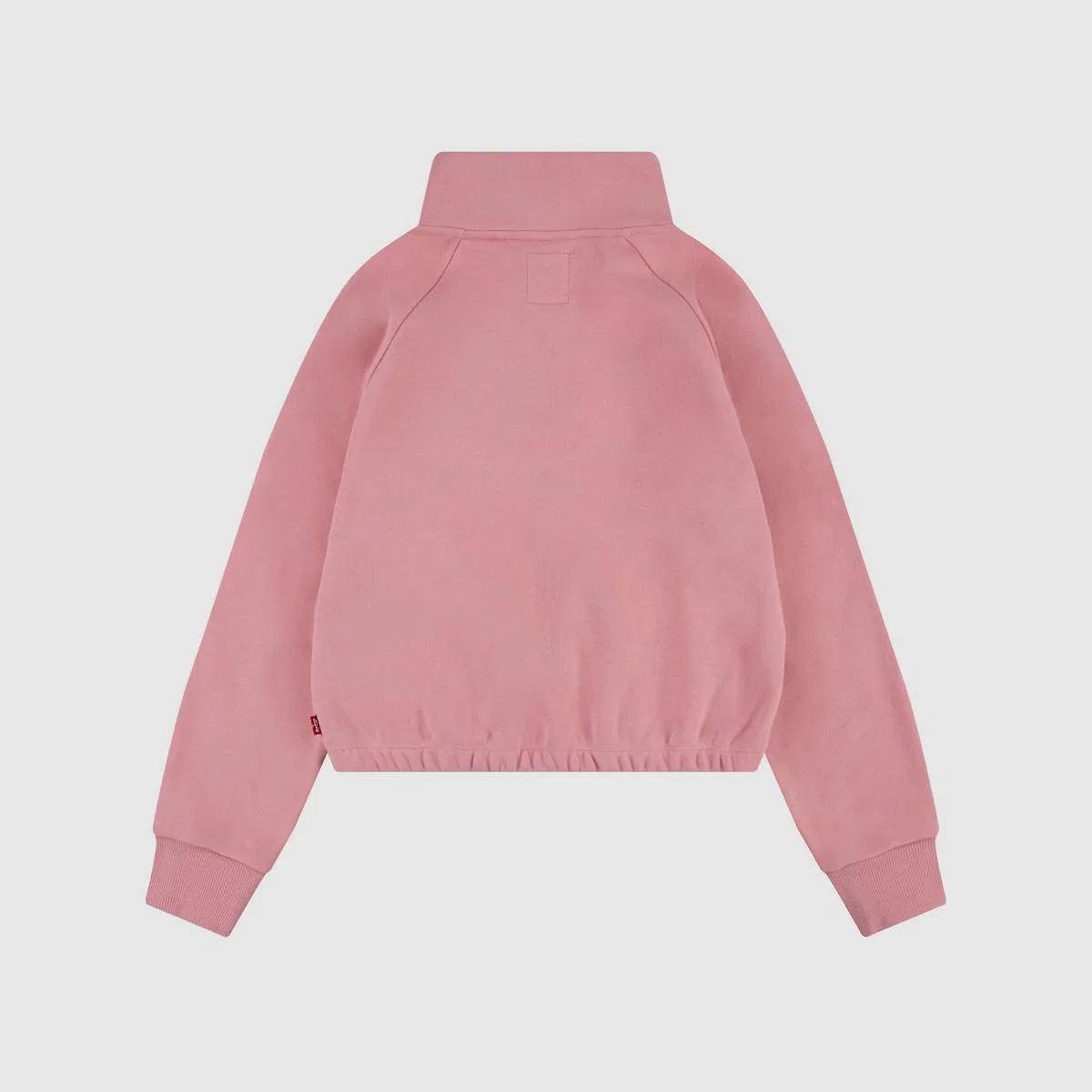 Пуловер Meet and greet 7-16 лет в одежде с застежкой-молнией на четверть длины Levi's, Quartz Pink - Pink — фото 2