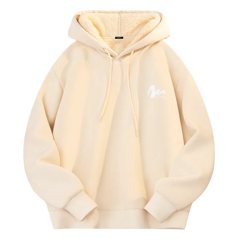 Детский худи с капюшоном средней плотности MINISO, Light Beige