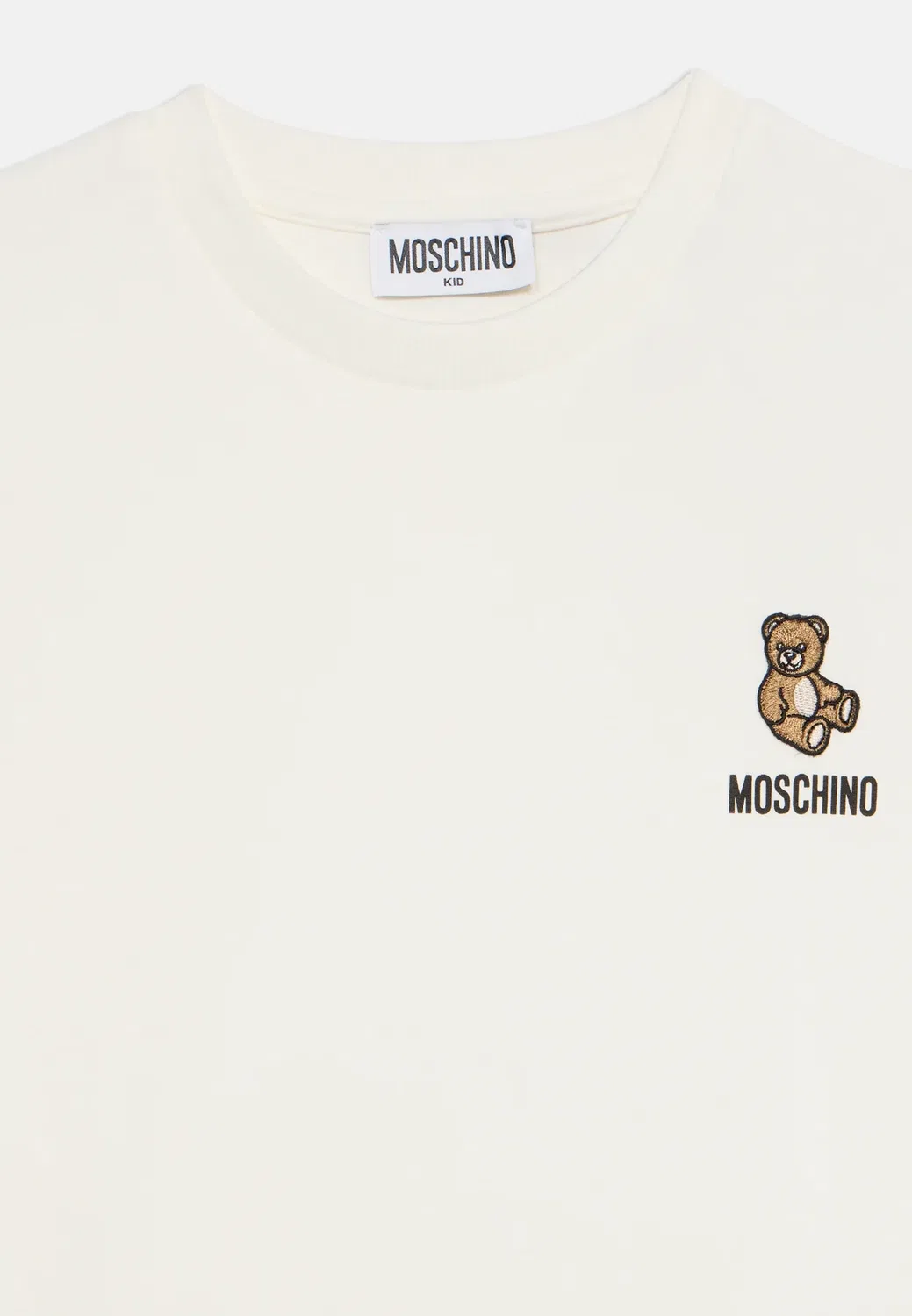 Футболка унисекс - базовая модель Moschino, Cloud — фото 3