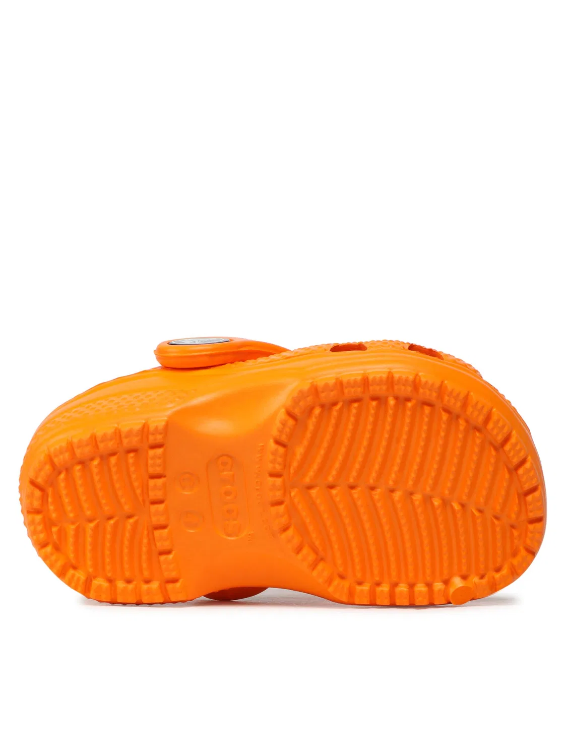 Шлепанцы для мальчика Classic Clog Crocs, оранжевый — фото 4