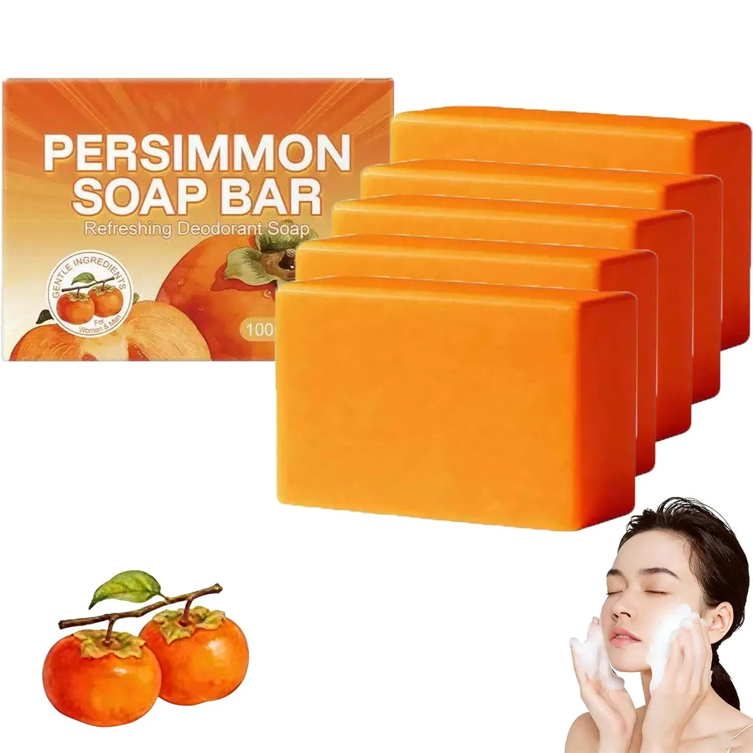 Мыло кусковое для тела, Sgjwyc, 100 г, 5
