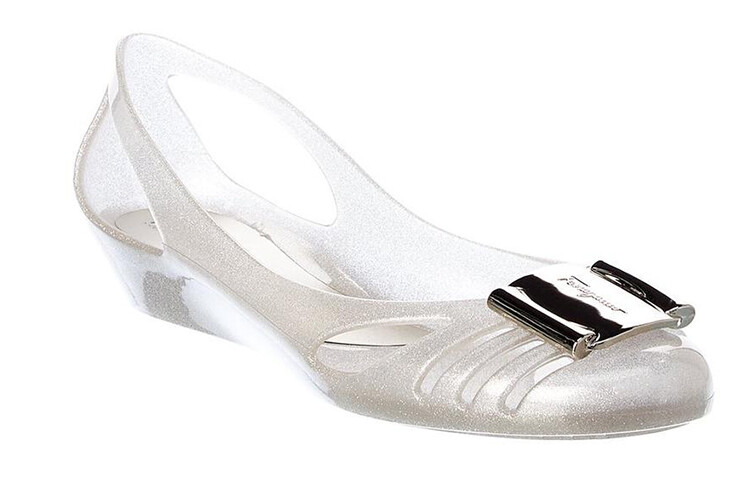 Женская повседневная обувь, женская, серебристая Ferragamo — фото 3
