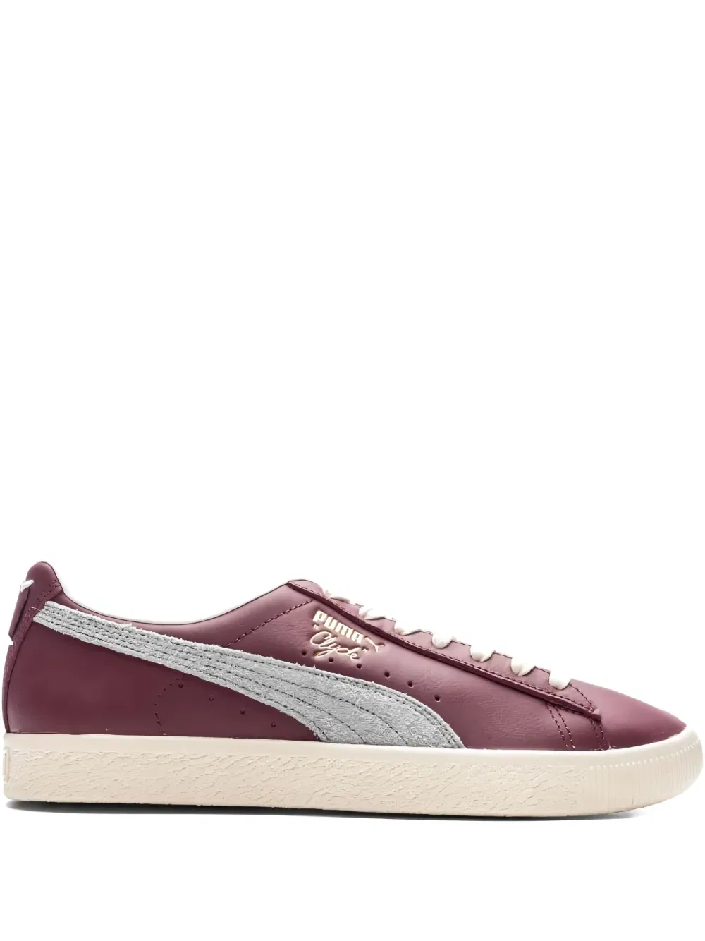 Кроссовки Clyde из натуральной кожи Puma, красный