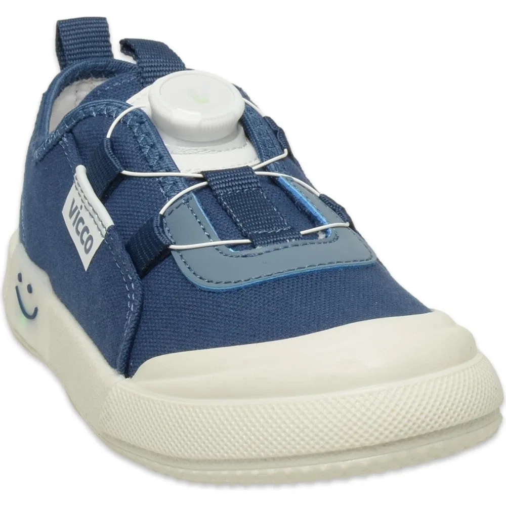 Детские спортивные кроссовки со светодиодной подсветкой на липучках Sörf Bebe Mavi Vicco — фото 3