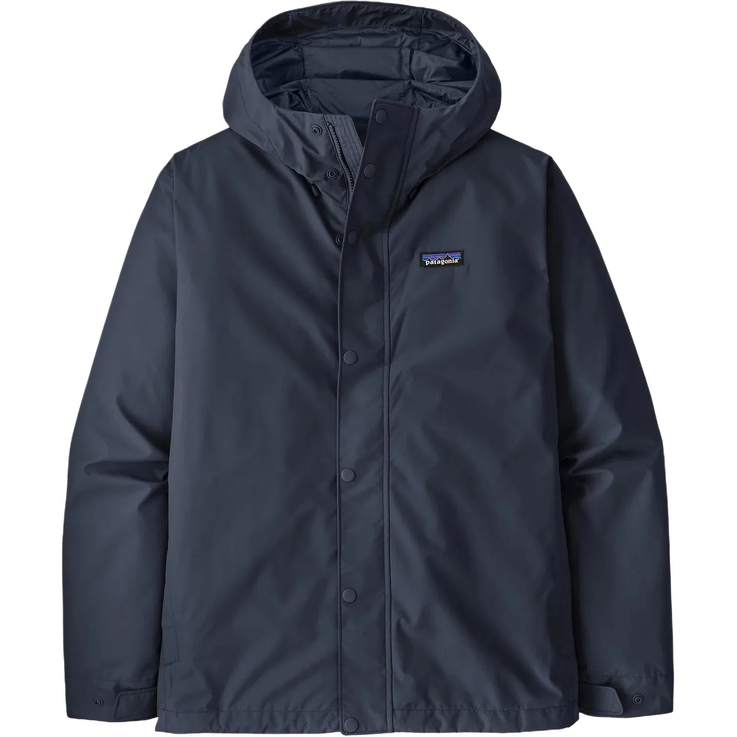 Мужское пальто-парка с капюшоном Patagonia Jackson Hooded Parka, Marine Blue/NENA