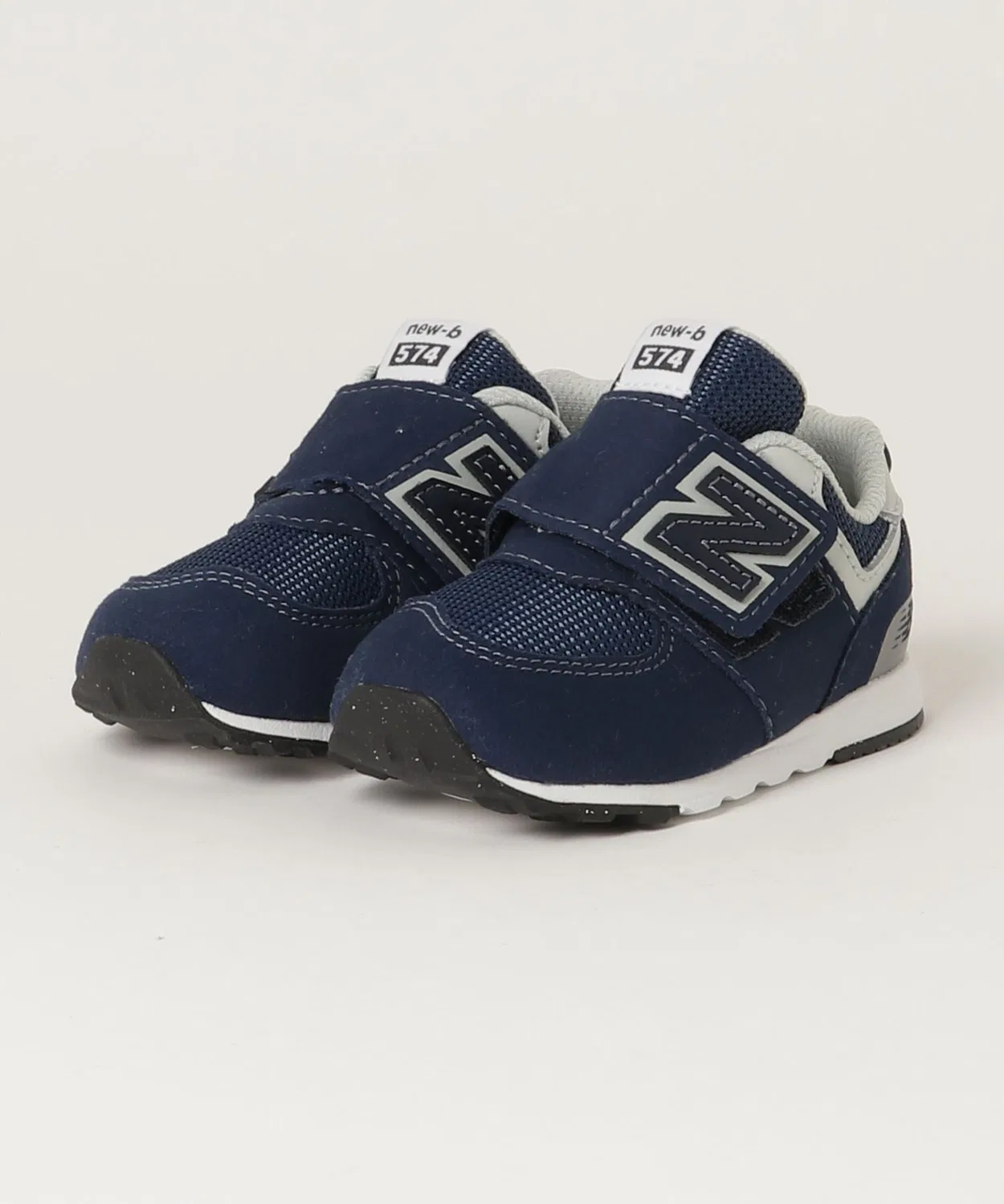 Детские кроссовки с липучками New Balance 574, Navy