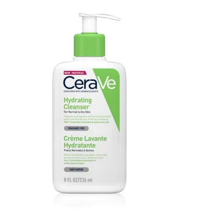 Крем-пенка для умывания увлажняющая CeraVe Moisturizing Cleansing Cream Refill, 473 мл