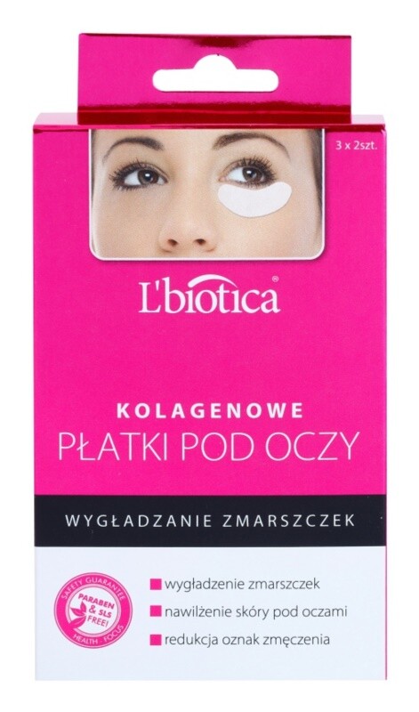 

Коллагеновая маска против морщин для области вокруг глаз L’biotica Masks