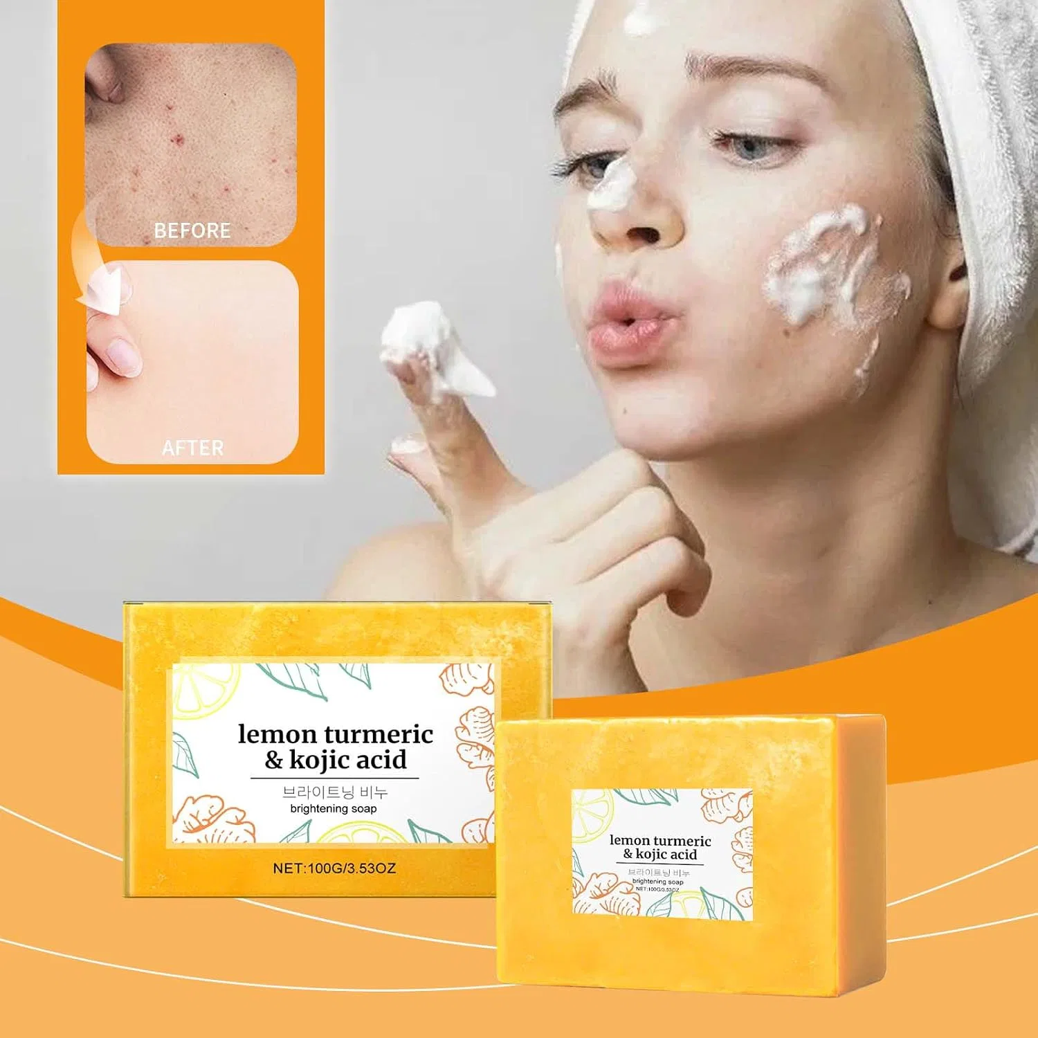 Твердое мыло Scentric Glow Soap, SKZKK, 6 шт., 100 г — фото 3